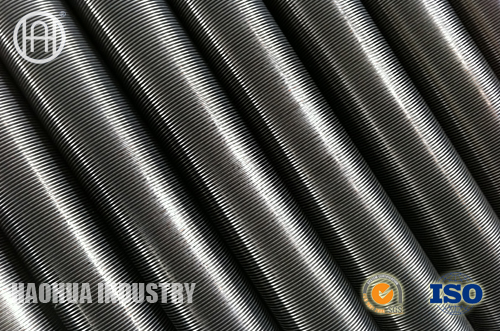 Extruded Fin with stainless bare tubes